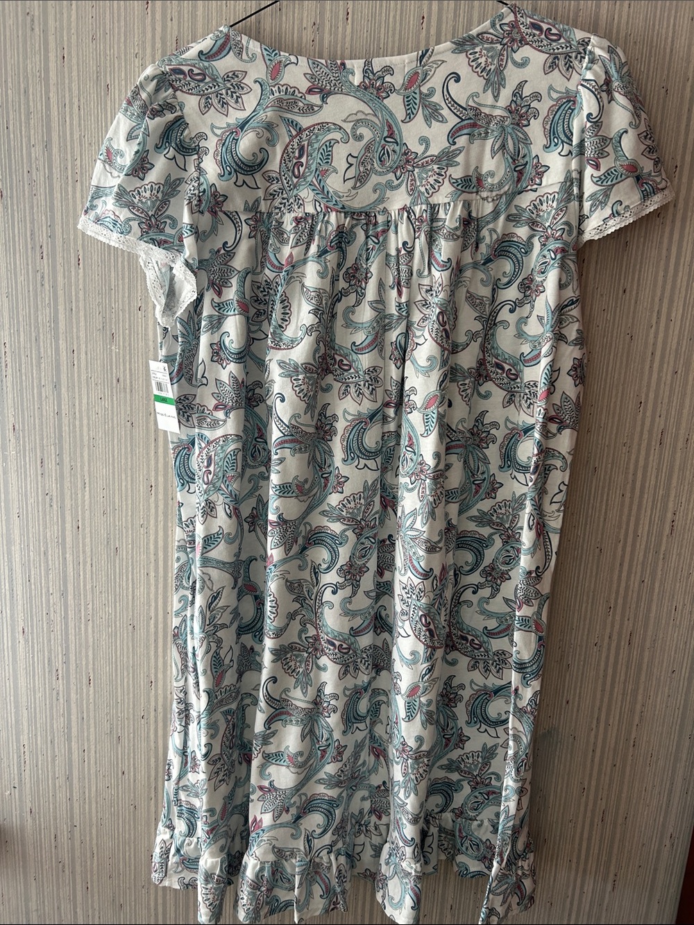 Miss Elaine Sleepwear with Blue & Pink Accents - Picture 3 of 7